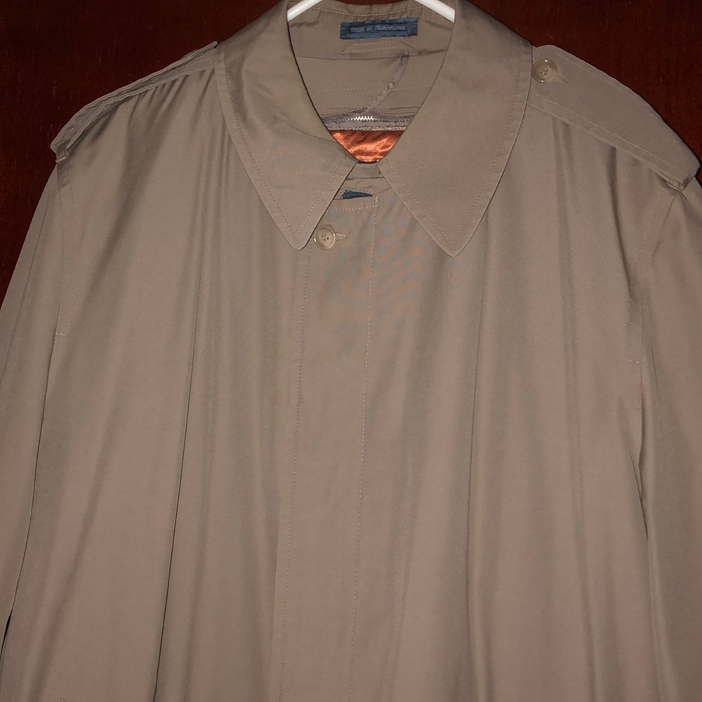 Kenneth Roberts Distinctive Menswear Tan Trench
